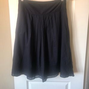 Navy Blue, A-line banana republic skirt